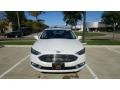 2017 White Platinum Ford Fusion SE  photo #2