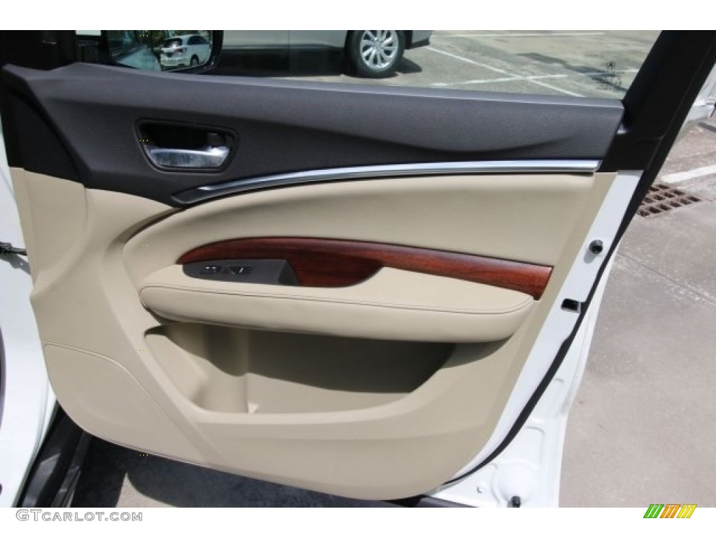2017 Acura MDX Advance Parchment Door Panel Photo #116271867