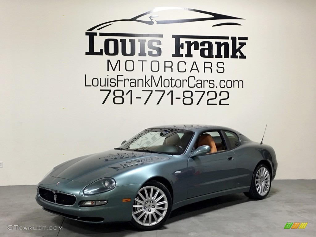 2002 Coupe Cambiocorsa - Verde Mistral (Blue Green) / Cuoio photo #131