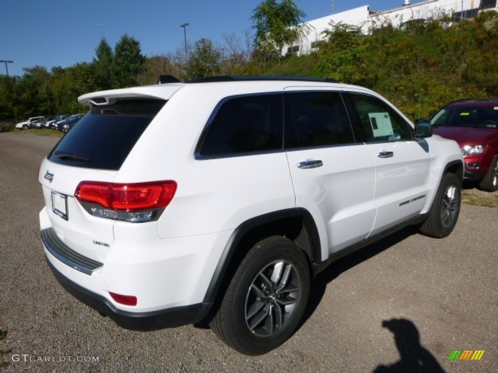 2017 Grand Cherokee Limited 4x4 - Bright White / Black/Light Frost Beige photo #5