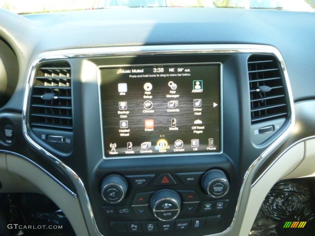 2017 Grand Cherokee Limited 4x4 - Bright White / Black/Light Frost Beige photo #16