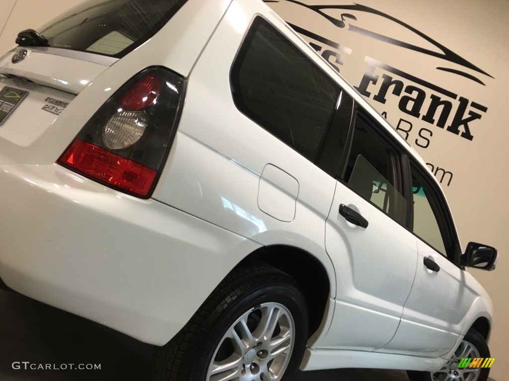 2008 Forester 2.5 X Sports - Aspen White / Anthracite Black photo #21