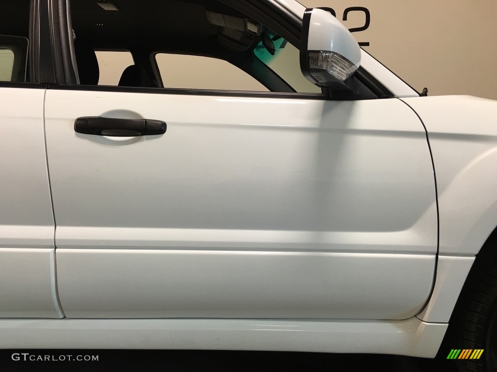 2008 Forester 2.5 X Sports - Aspen White / Anthracite Black photo #33