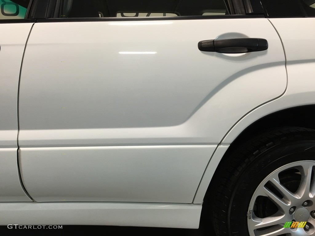2008 Forester 2.5 X Sports - Aspen White / Anthracite Black photo #34