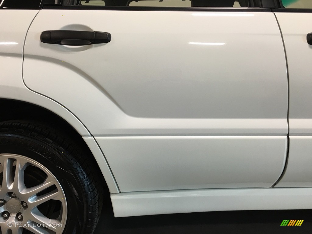 2008 Forester 2.5 X Sports - Aspen White / Anthracite Black photo #35