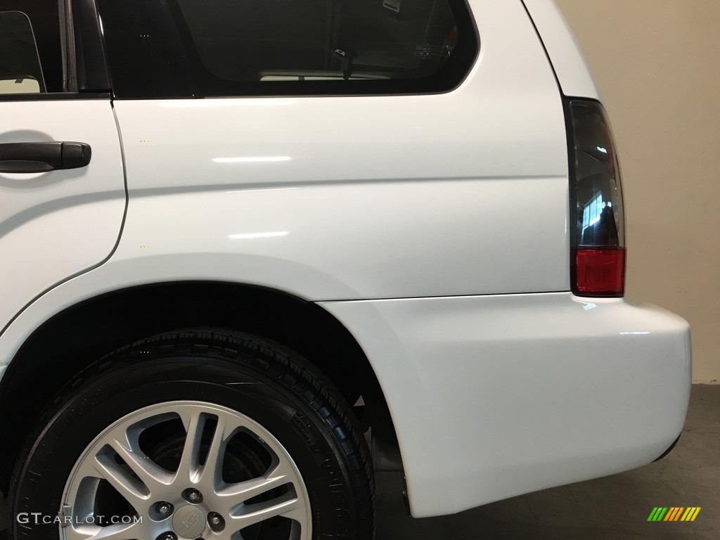 2008 Forester 2.5 X Sports - Aspen White / Anthracite Black photo #36