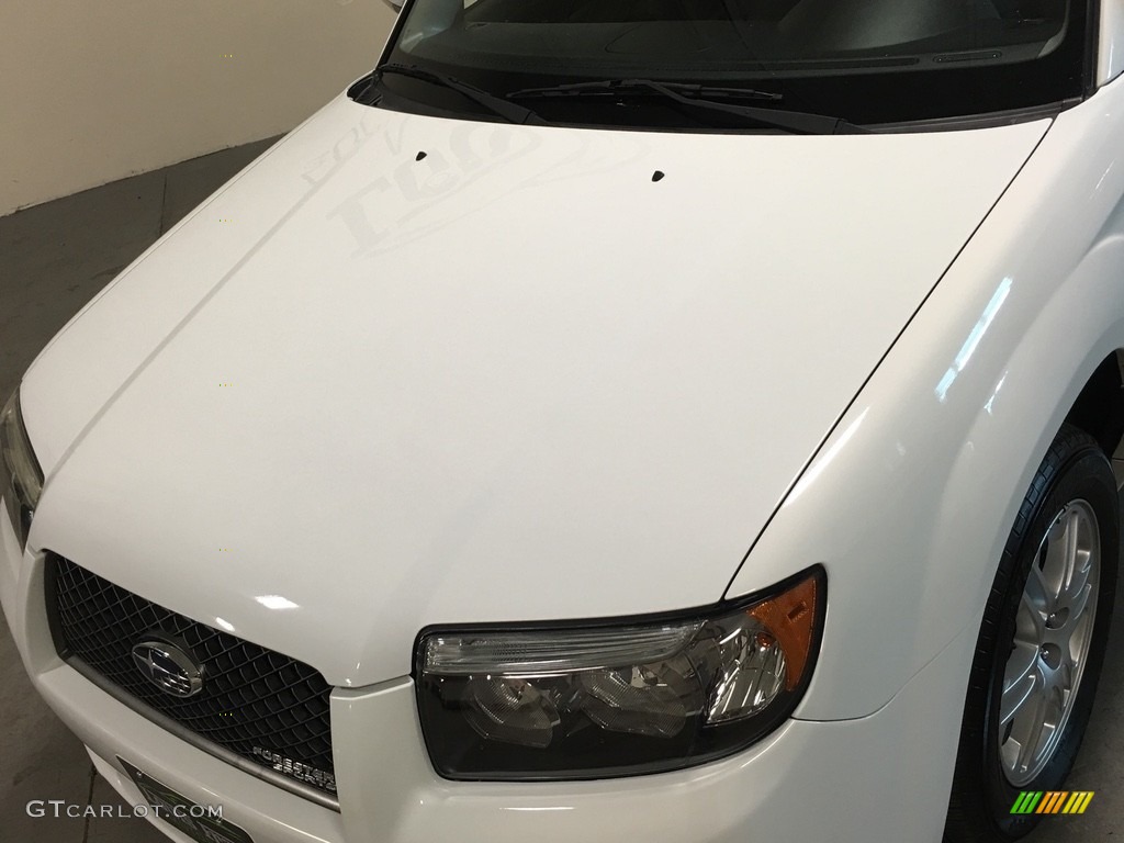 2008 Forester 2.5 X Sports - Aspen White / Anthracite Black photo #38