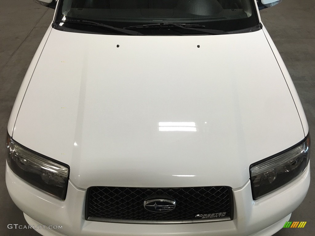 2008 Forester 2.5 X Sports - Aspen White / Anthracite Black photo #39