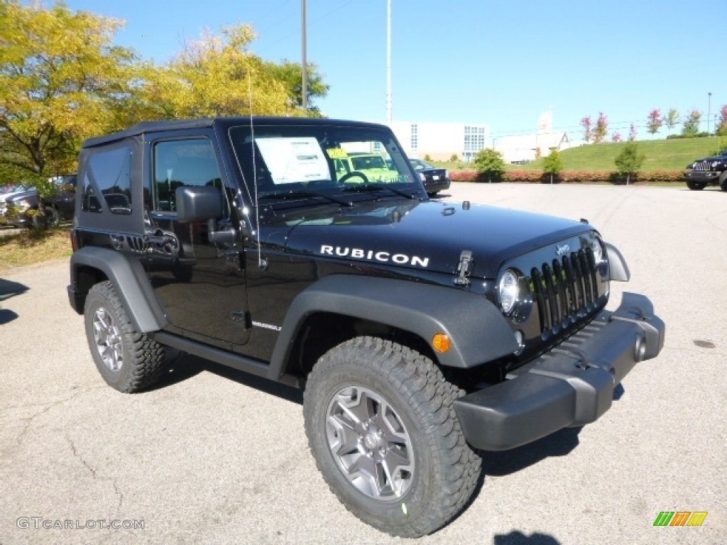 Black 2017 Jeep Wrangler Rubicon 4x4 Exterior Photo #116273556