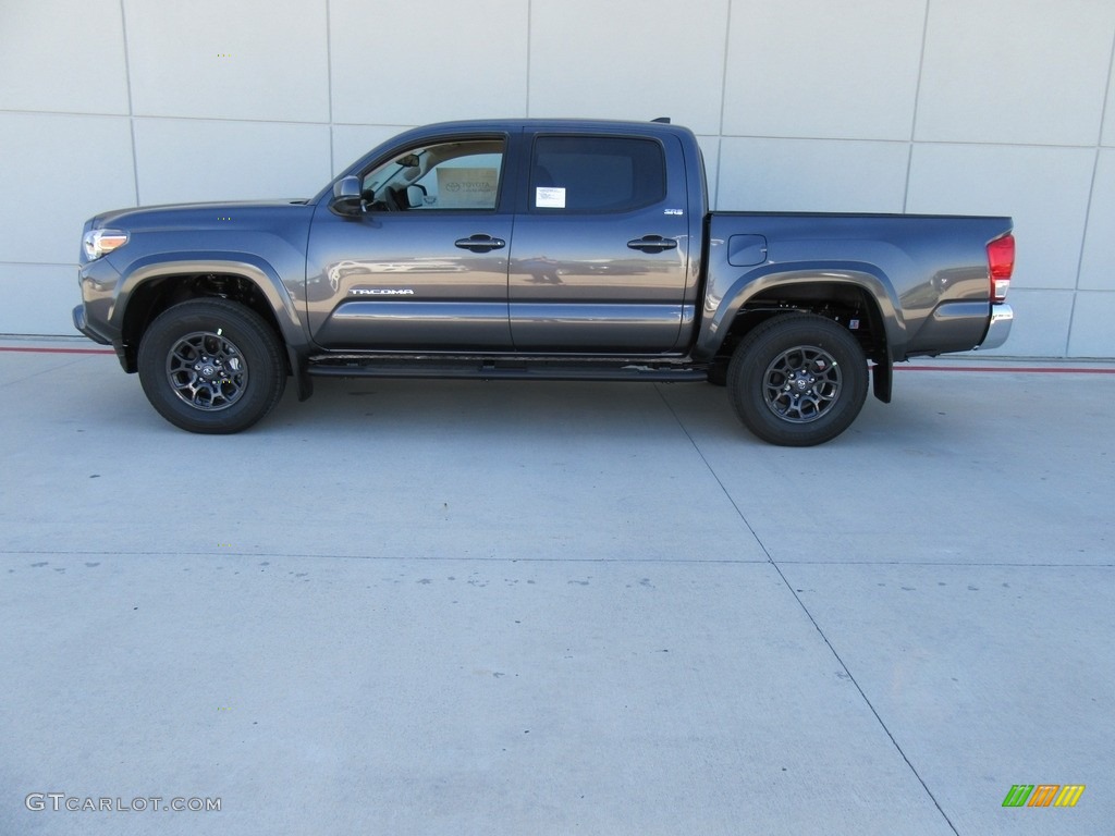 2017 Tacoma SR5 Double Cab - Magnetic Gray Metallic / Cement Gray photo #6