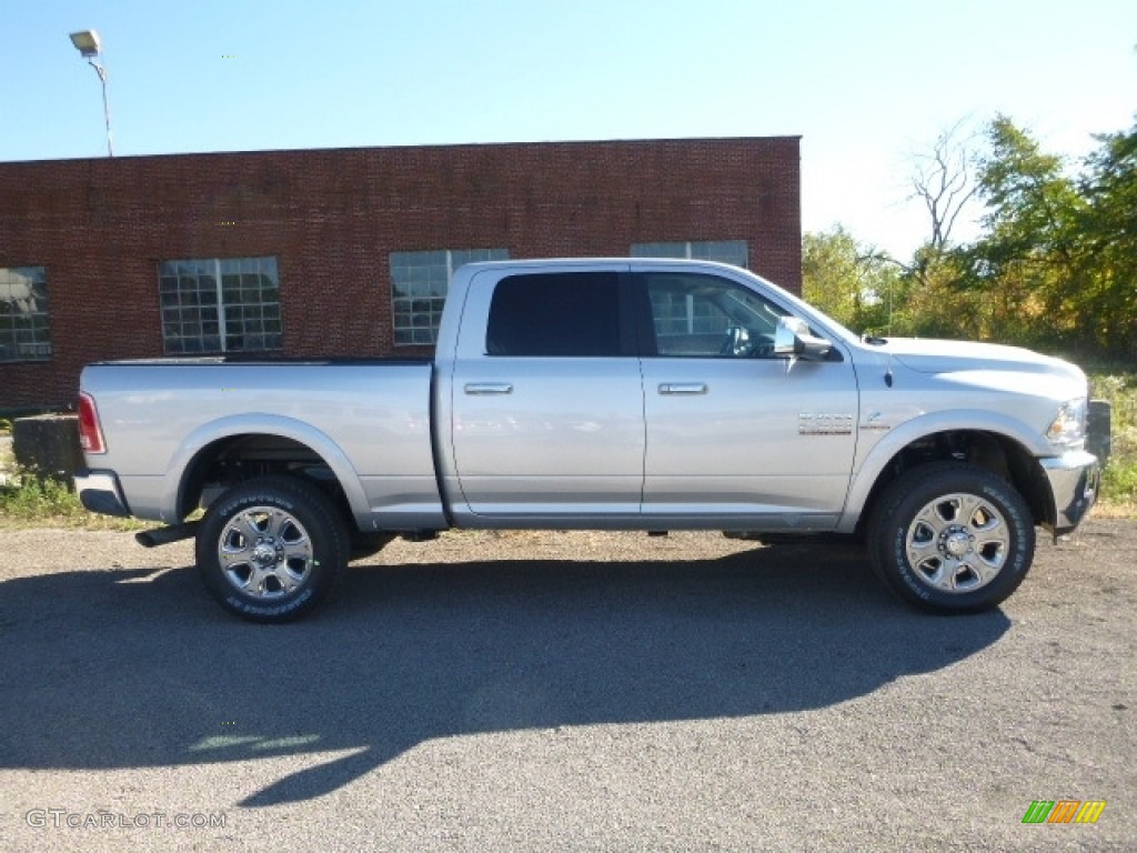 Bright Silver Metallic 2017 Ram 2500 Laramie Crew Cab 4x4 Exterior Photo #116273859