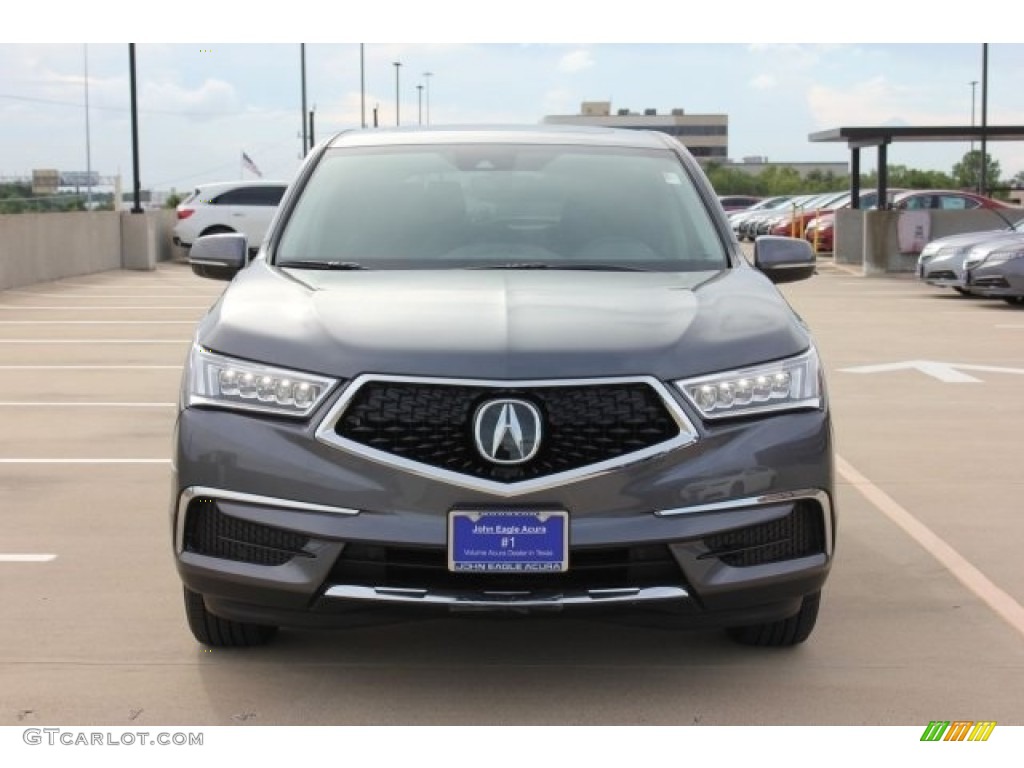 2017 MDX  - Modern Steel Metallic / Ebony photo #2