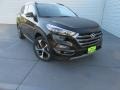 2017 Black Noir Pearl Hyundai Tucson Limited  photo #2