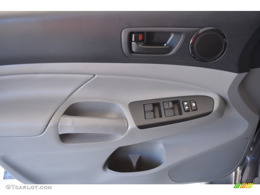 2015 Tacoma PreRunner Double Cab - Magnetic Gray Metallic / Graphite photo #9