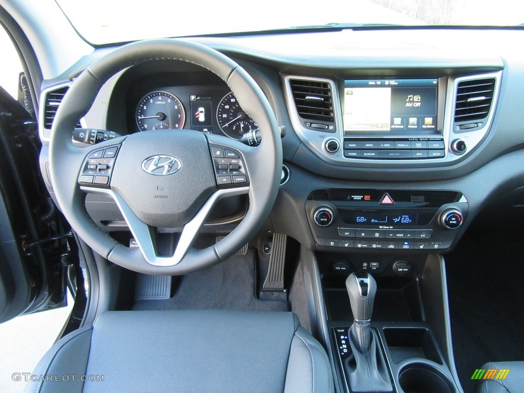 2017 Hyundai Tucson Limited Black Dashboard Photo #116276328