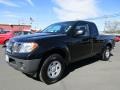 2011 Super Black Nissan Frontier S King Cab  photo #3