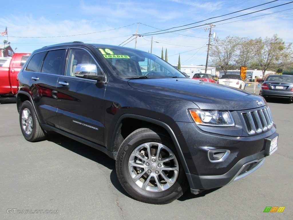 2014 Grand Cherokee Limited - Maximum Steel Metallic / New Zealand Black/Light Frost photo #1