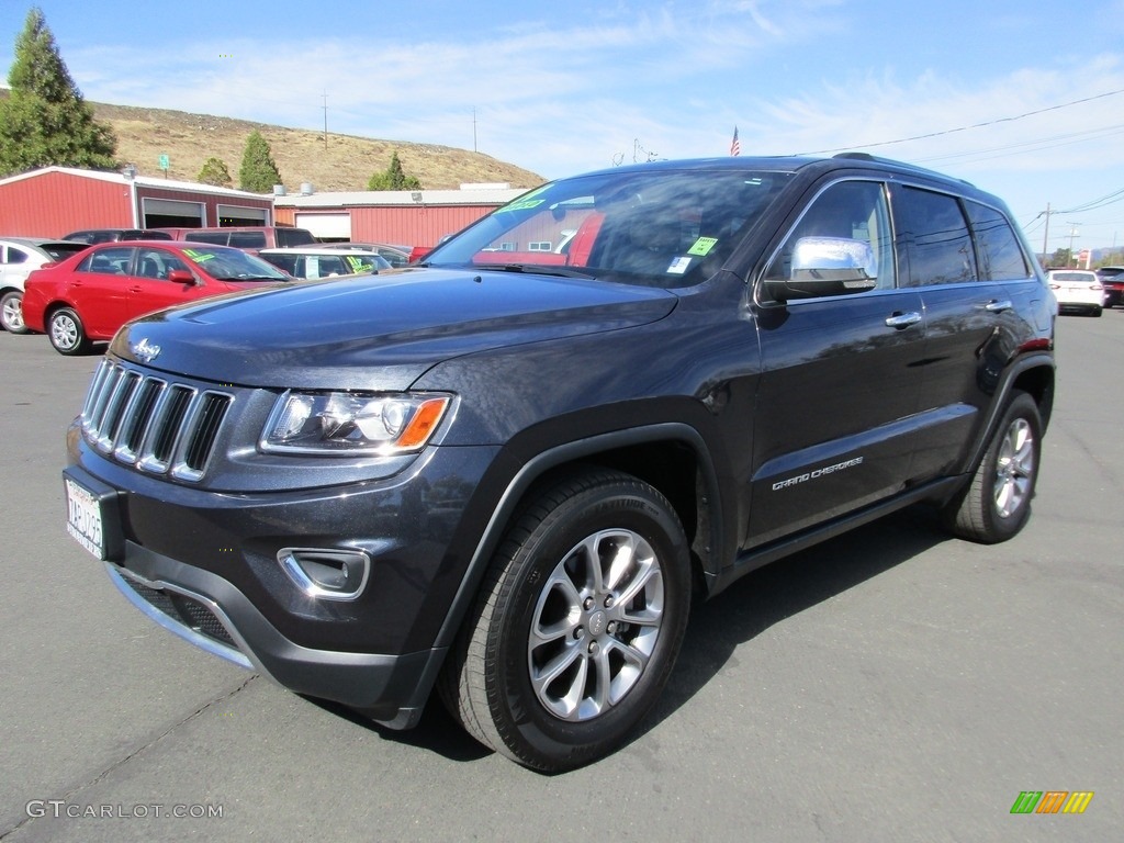 2014 Grand Cherokee Limited - Maximum Steel Metallic / New Zealand Black/Light Frost photo #3