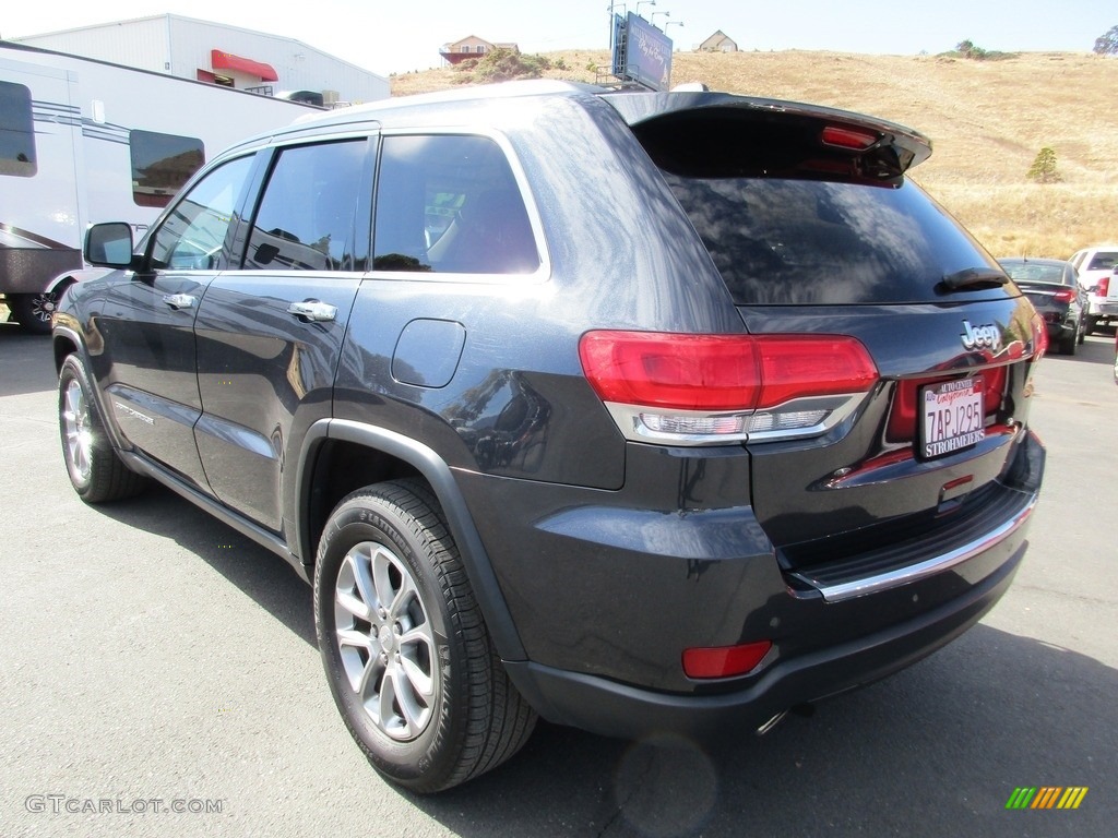 2014 Grand Cherokee Limited - Maximum Steel Metallic / New Zealand Black/Light Frost photo #5