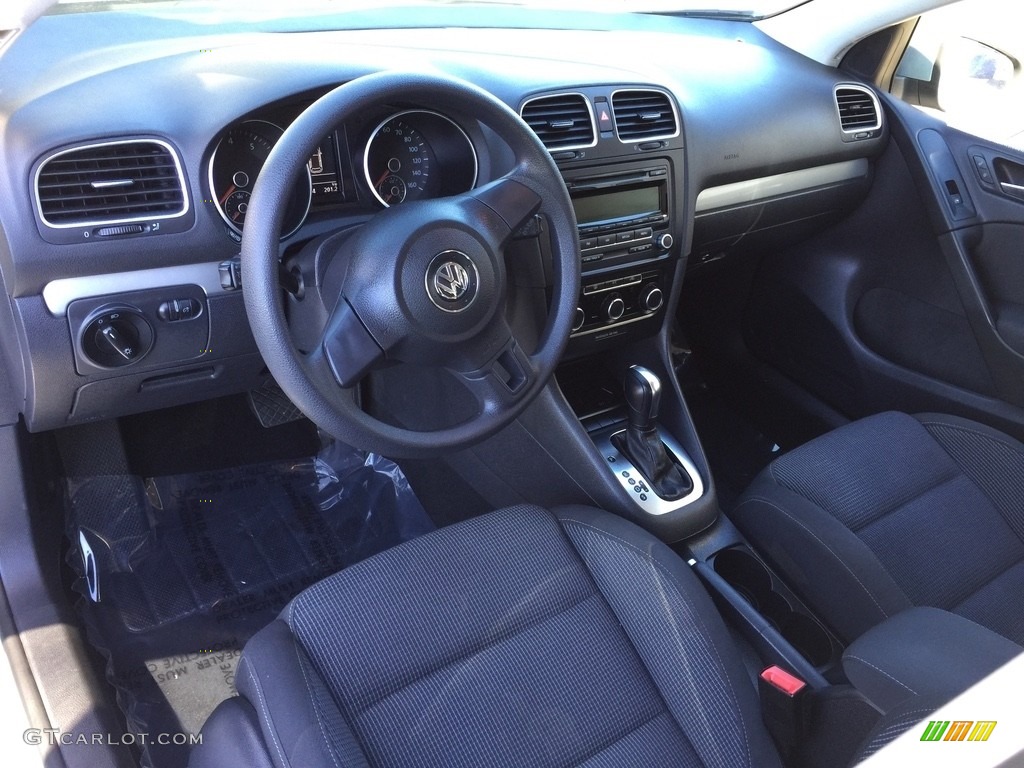 2013 Golf 4 Door - Reflex Silver Metallic / Titan Black photo #9