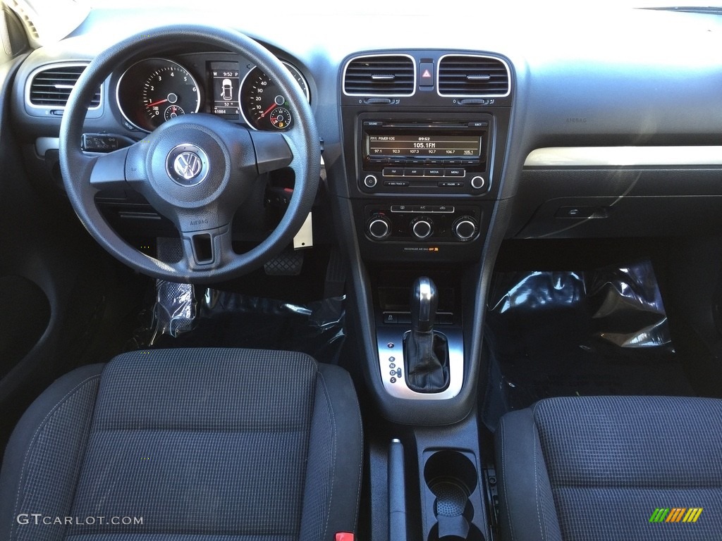 2013 Golf 4 Door - Reflex Silver Metallic / Titan Black photo #13