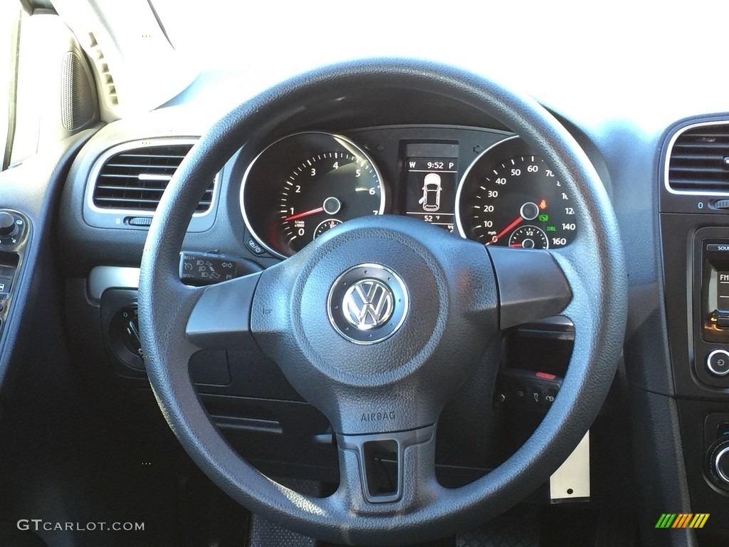2013 Golf 4 Door - Reflex Silver Metallic / Titan Black photo #16