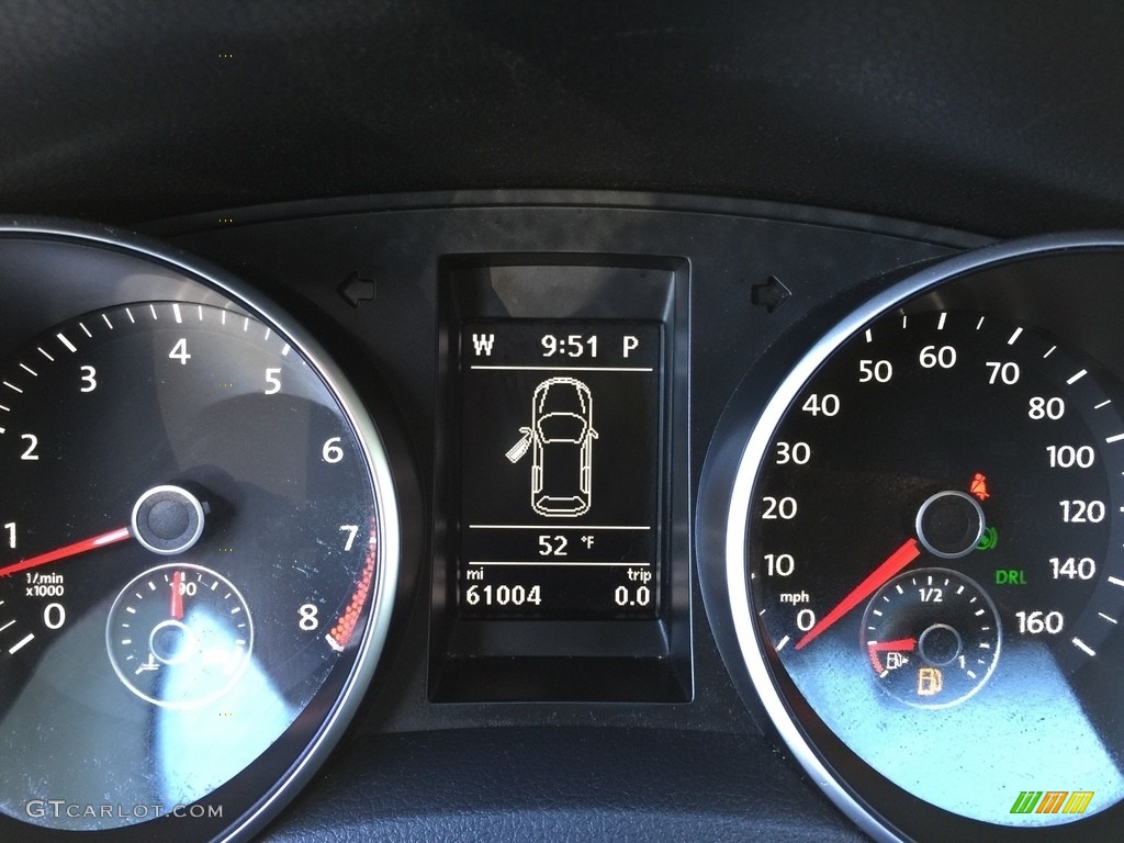 2013 Golf 4 Door - Reflex Silver Metallic / Titan Black photo #17