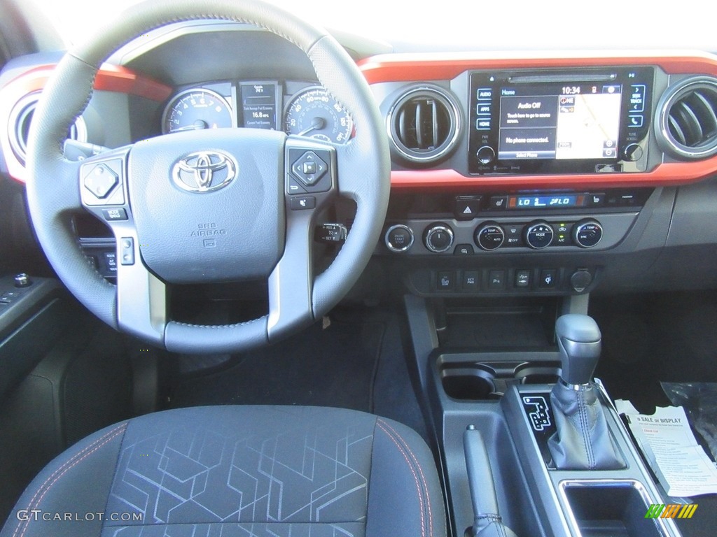 2017 Tacoma TRD Off Road Double Cab 4x4 - Inferno Orange / TRD Black/Orange photo #25