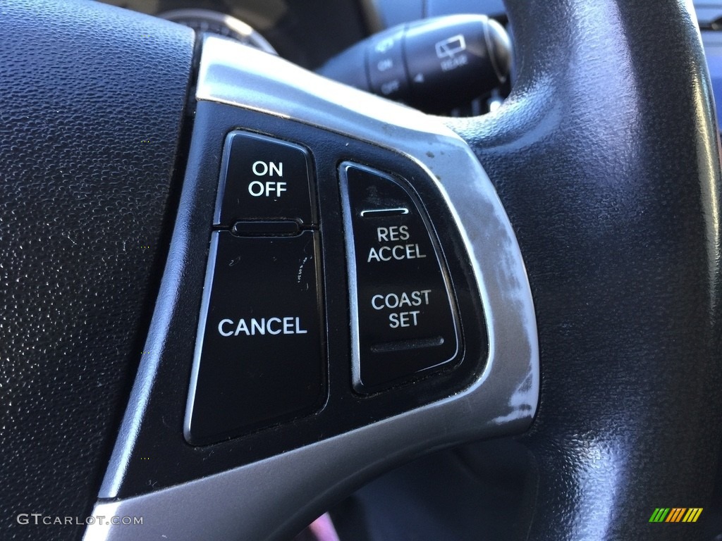 2012 Elantra GLS Touring - Black Noir Pearl / Black photo #18