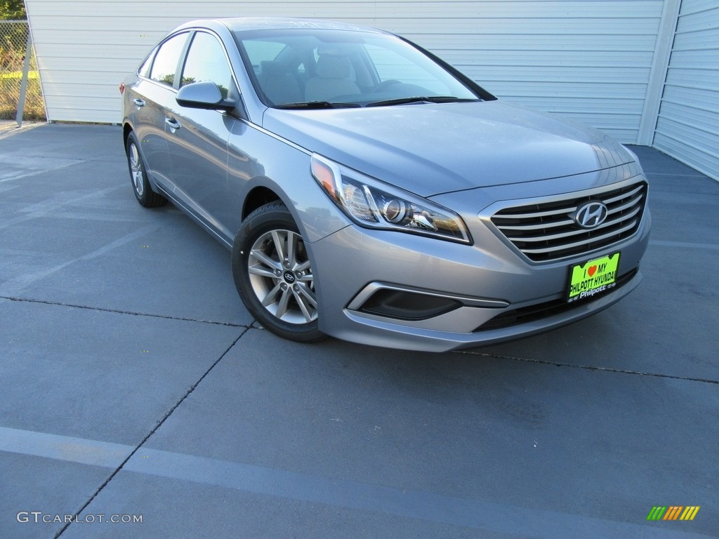 2017 Sonata SE - Shale Gray Metallic / Gray photo #2