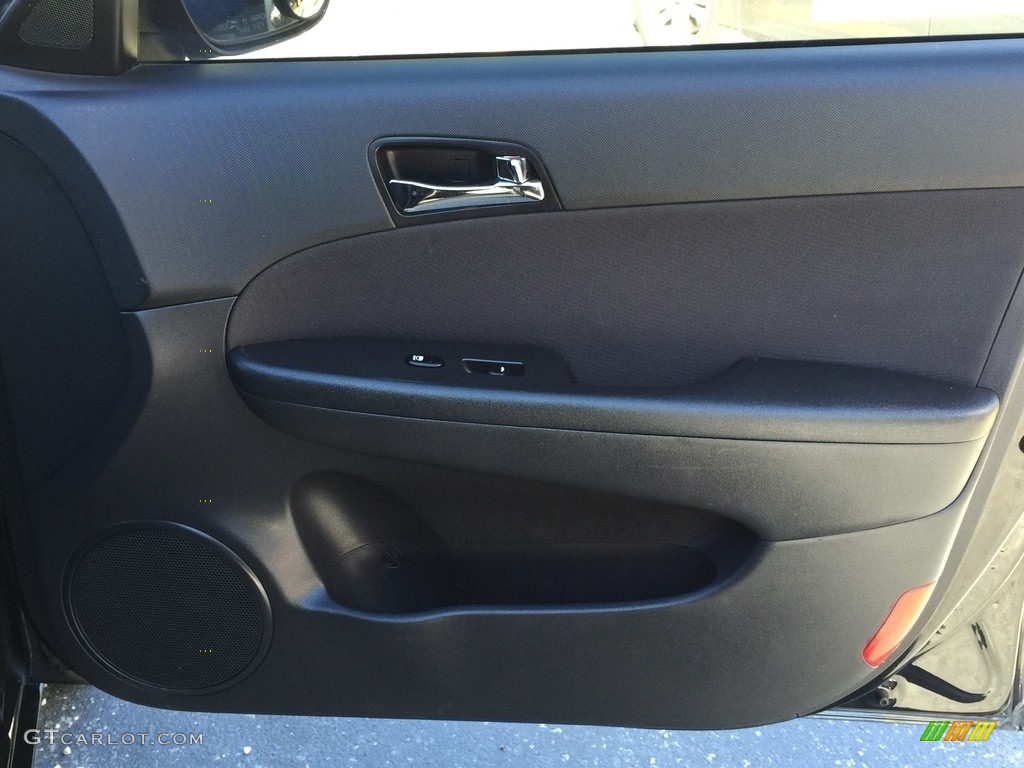 2012 Elantra GLS Touring - Black Noir Pearl / Black photo #24