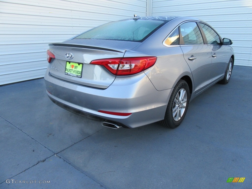 2017 Sonata SE - Shale Gray Metallic / Gray photo #4