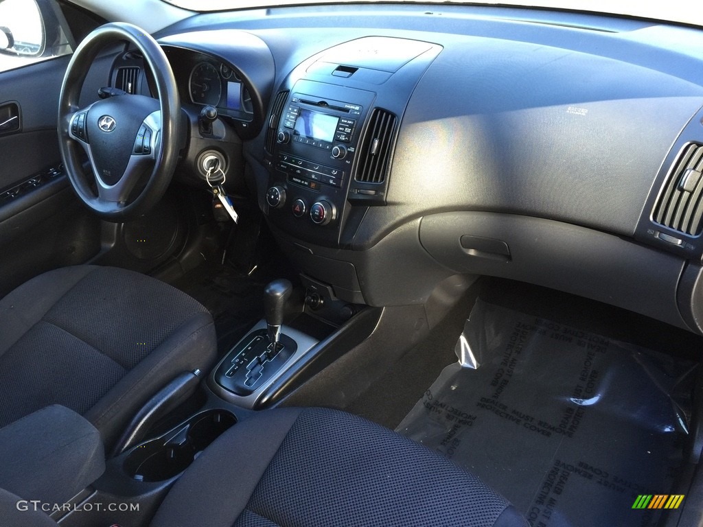 2012 Elantra GLS Touring - Black Noir Pearl / Black photo #25
