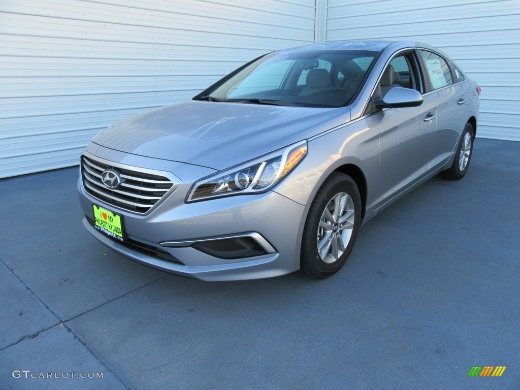 2017 Sonata SE - Shale Gray Metallic / Gray photo #7