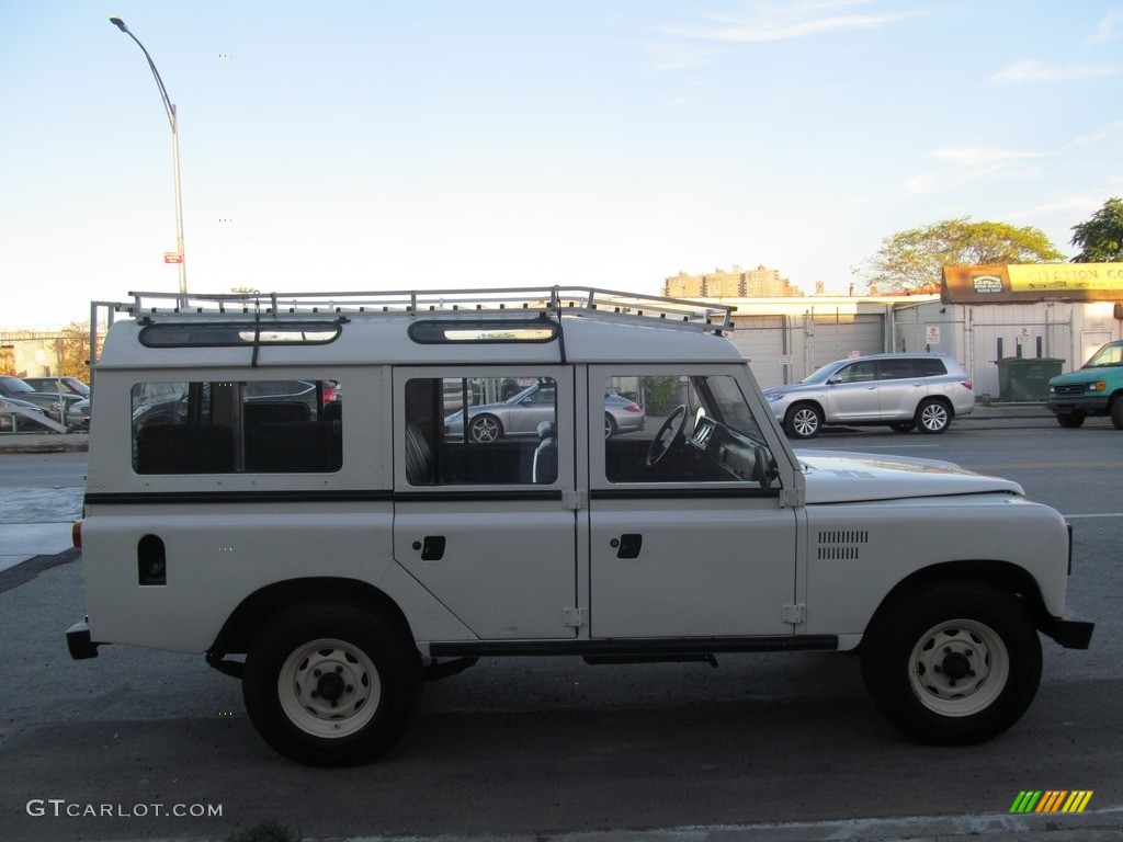 White 1985 Land Rover Defender 110 Hardtop Exterior Photo #116280485