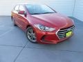2017 Red Hyundai Elantra SE  photo #2
