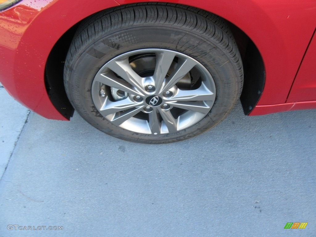 2017 Elantra SE - Red / Gray photo #11