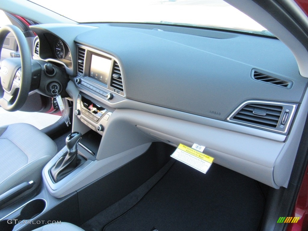 2017 Elantra SE - Red / Gray photo #16