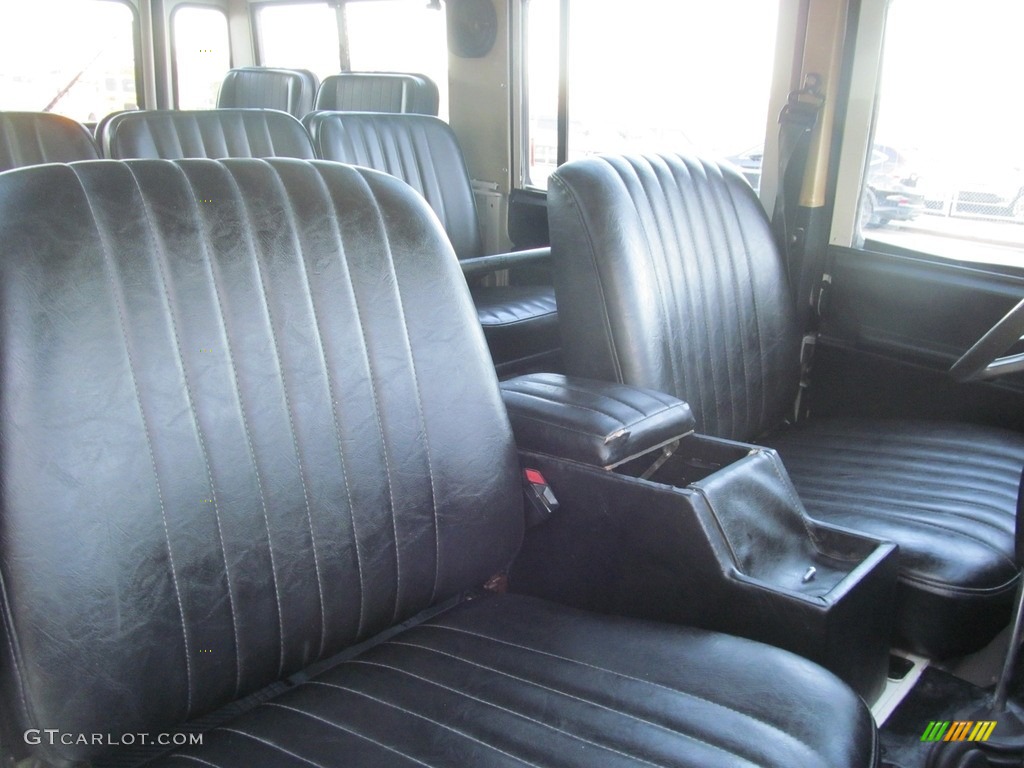 1985 Land Rover Defender 110 Hardtop Front Seat Photo #116281014