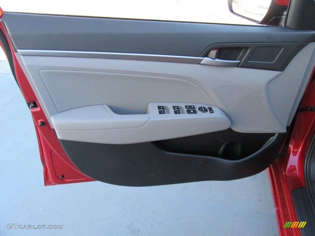 2017 Elantra SE - Red / Gray photo #19