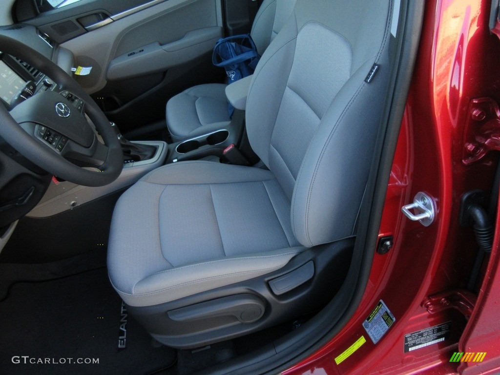 2017 Elantra SE - Red / Gray photo #21