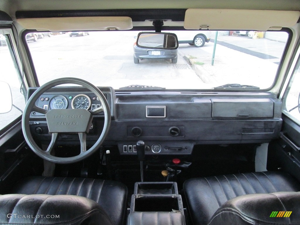 1985 Land Rover Defender 110 Hardtop Interior Color Photos