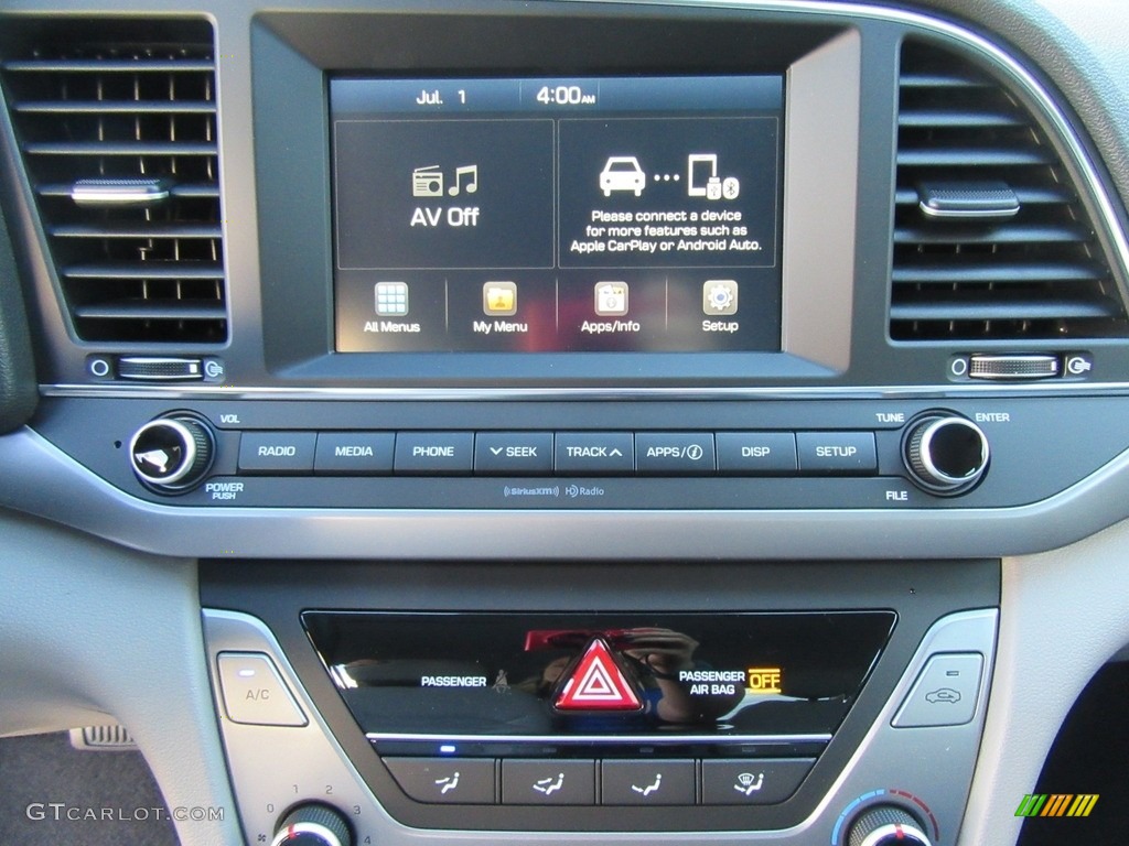 2017 Elantra SE - Red / Gray photo #25