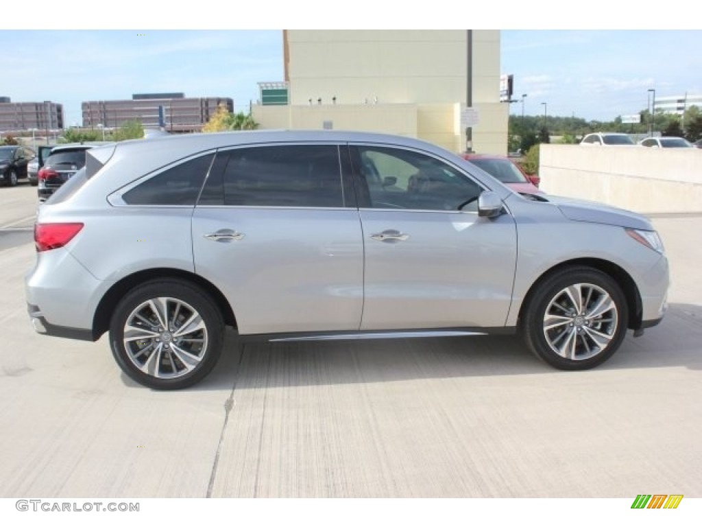 2017 MDX SH-AWD - Lunar Silver Metallic / Graystone photo #8