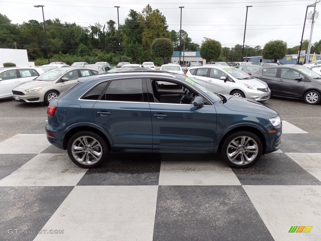 Utopia Blue Metallic 2016 Audi Q3 2.0 TSFI Premium Plus quattro Exterior Photo #116283729