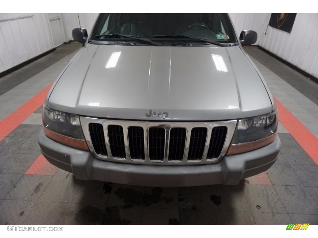 2000 Grand Cherokee Laredo 4x4 - Silverstone Metallic / Agate photo #43