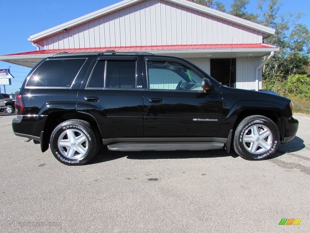 2002 TrailBlazer LTZ 4x4 - Onyx Black / Dark Pewter photo #1