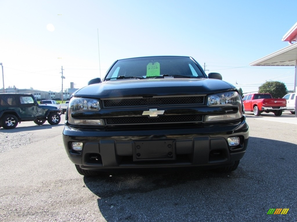 2002 TrailBlazer LTZ 4x4 - Onyx Black / Dark Pewter photo #3