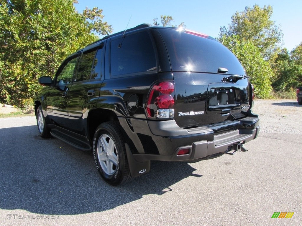 2002 TrailBlazer LTZ 4x4 - Onyx Black / Dark Pewter photo #5