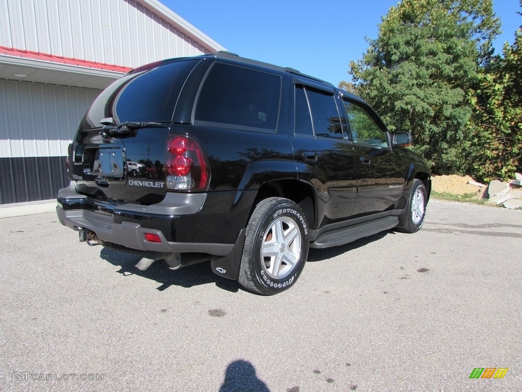 2002 TrailBlazer LTZ 4x4 - Onyx Black / Dark Pewter photo #8